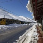 Los operarios consiguieron ayer despejar por fin las vías.
