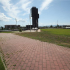 Vista del parque del Oeste, en una imagen tomada ayer. ANA F. BARREDO