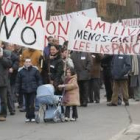 La plataforma contraria se ha manifestado en varias ocasiones