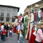 El desfile de gigantes y cabezudos es uno de los actos más destacados