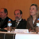 Amparo Valcarce, en la clausura del congreso de Dependencia, ayer en Salamanca