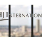 El logotipo de la empresa RHJ International