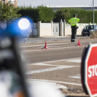 Agentes de la Guardia Civil durante un control en una campaña de vigilancia.