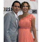 Los protagonistas Jennifer López y su marido Marc Anthony