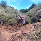 El vehículo accidentado. CAMPOS