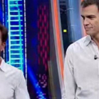 Pablo Motos y Pedro Sánchez, en 'El Hormiguero'.