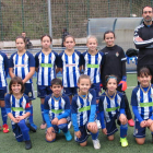 Equipo del Femenino Ponferradina de 2ª Provincial Benjamín. MACÍAS