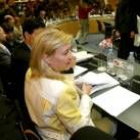 La consejera de Hacienda, Pilar del Olmo, en el Consejo de Política Fiscal celebrado el pasado mayo