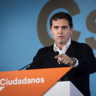 Rivera interviene en el Consejo General de Ciudadanos. L. PIERGIOVANNI