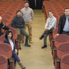 Huang Zhen, Enrique López, Tomás Cabo, David Gutiérrez, Juan Mayoral y Javier Camberro, el equipo que junto a Eva García está detrás del Teatro San Francisco.