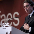 El expresidente del Gobierno, José María Aznar.