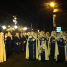 La procesión de las Antorchas, el Jueves Santo en Santa Lucía. DL
