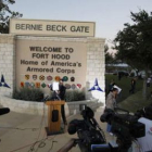 El puesto militar Fort Hood, cerca a Killeen, donde el  jueves se produjo la matanza.