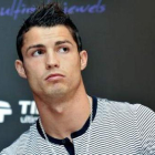 Cristiano en la presentación de una firma de relojes.