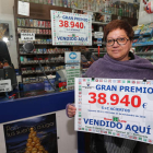 La propietaria del estanco de la avenida del Ferrocarril.
