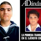 El cabo segundo de la Armada Española, José Antonio Gordo Pantoja, quien reconoce ser transexual