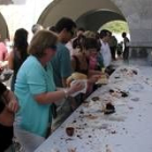 Los vecinos y visitantes dieron buena cuenta de la morcilla polesa