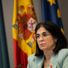 La ministra de Sanidad, Carolina Darias. FERNANDO VILLAR