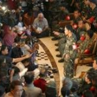 El líder de los militares sublevados ofreció una rueda de prensa en un edificio comercial de Manila