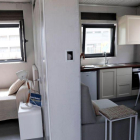 La empresa emergente Be More 3D ha presentado en Valencia la primera casa construida in situ con una impresora 3D en España, una vivienda de 24 metros.