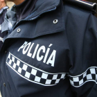 Agentes de la Policía Municipal de Ponferrada. L. DE LA MATA