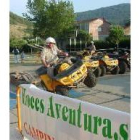 Los circuitos con quads fueron una atracción de la feria