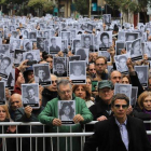 Acto de recuerdo a las víctimas del atentado perpetrado contra la sede de la Asociación Mutual Israelita Argentina.