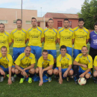 Formación del equipo Restaurante Luna que disputa la Liga CHF.