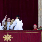 El papa durante su tradicional mensaje 'Urbi et orbi'.