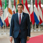 Pedro Sánchez, el presidente del Gobierno en el parlamento europeo. HORST WAGNER