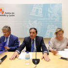 El consejero de Sanidad, Antonio María Sáez, informa de la propuestas de servicios mínimos realizada al comité de huelga de médicos de Atención Primaria