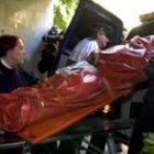 El anciano muerto y su esposa vivían en la casa desde hace un mes