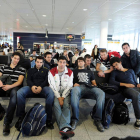 Medio equipo ademarista se quedó varado en Munich.