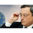 El presidente del BCE, Mario Draghi, este jueves.