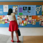 Una de las exposiciones del Centro de Igualdad en Valladolid.