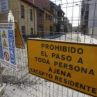 Concluidas las obras de la calle Alfageme, este lunes comienzan las de Constitución.