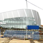 Aspecto de las obras en el futuro recinto ferial.