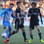 En la primera vuelta la Deportiva perdió 1-2 y se quedó sin Salinas para el resto de la Liga. L. DE LA MATA