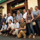 Los ganadores, el jurado y los patrocinadores de los premios camarote. MARCELINO CUEVAS