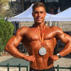 Pablo Serrano se colgó la medalla de plata en la Copa de España. DL