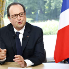 El presidente de la República Francesa, François Hollande, ayer, en El Elíseo. FRANÇOIS MORI