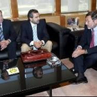 Falagán (izquierda) esperaba que la reunión con el presidente del CSD (derecha) diera resultados