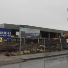 Estado actual de la obra del tanatorio del PIB, construida ya la primera fase.