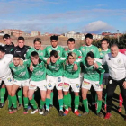 Equipo del Atlético Astorga que milita en la 1.ª División Juvenil. DL
