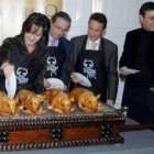José Ribagorda, a la derecha, con Silvia Clemente, José Carlos Monsalve y Sergio Sauca.