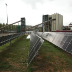 Planta solar de la Ciuden en Cubillos donde se evaluarán los riesgos y beneficios de la energía fotovoltáica. L. DE LA MATA