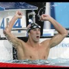 Michael Phelps se convierte en el gran nombre de los Juegos de Atenas e iguala el récord histórico de medallas ganadas en una edición (ocho) con el gimnasta Ditayin.