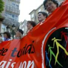 La Marcha Mundial de las Mujeres culminó en Vigo con una multitudinaria manifestación
