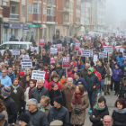 Última manifestación celebrada en Veguellina.