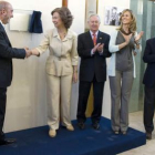 Arribas, doña Sofia, Garmendia y Herrera inauguran el Cenieh.